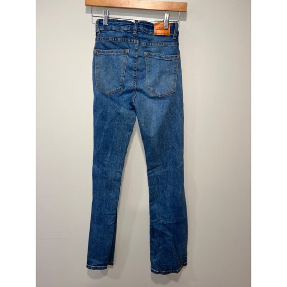 Zara‎ Woman Premium Denim Collection Italy Size 36 Super Super Stretch - Picture 1 of 6